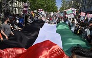 در آستانه روز قدس، استقبال جهانی از ابتکار اهتزاز پرچم فلسطین 