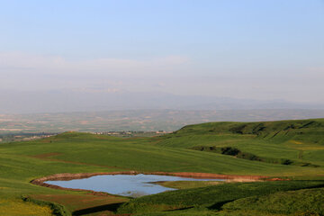 Spring time in Sabalan slopes Mount Northwestern Iran; Ardebil