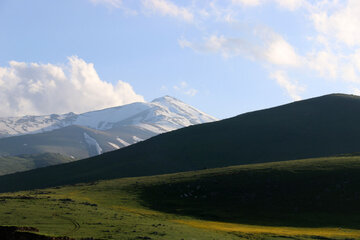 Spring time in Sabalan slopes Mount Northwestern Iran; Ardebil