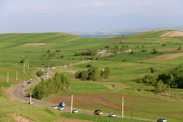 Spring time in Sabalan slopes Mount Northwestern Iran; Ardebil