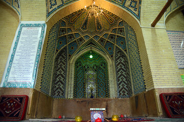 La mosquée historique Haj Ali à Chiraz