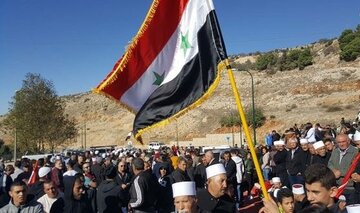 مردم جولان اشغالی سوریه به مصادره اراضی خود اعتراض کردند