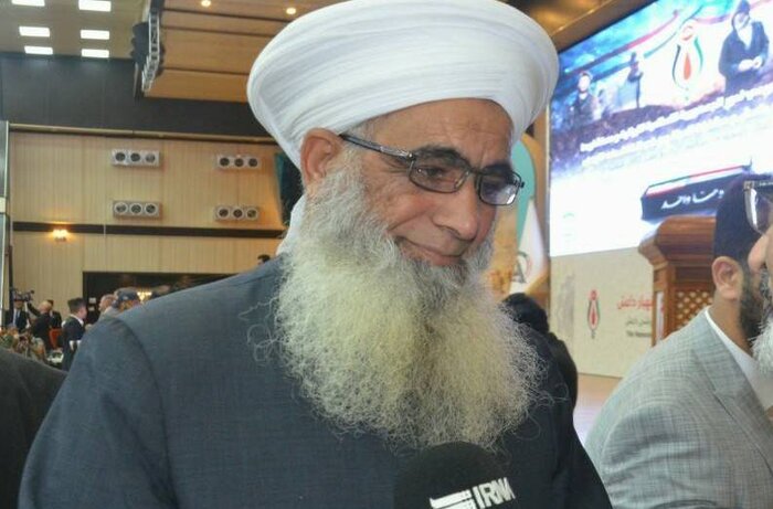 روحانی اهل سنت عراق: امام خامنه‌ای فلسطین را در کانون توجه جهانیان قرار دادند