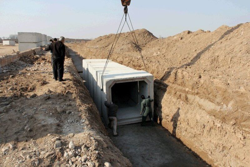 کانال جمع آوری آبهای سطحی جنوب غرب پایتخت بهره برداری شد