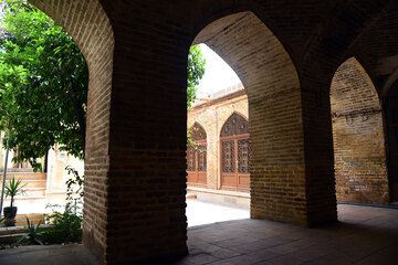 La mosquée Hajj Nezam Al Molk à Chiraz