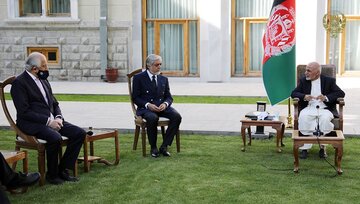 نماینده آمریکا با رییس جمهوری و رییس شورای عالی مصالحه افغانستان دیدار کرد