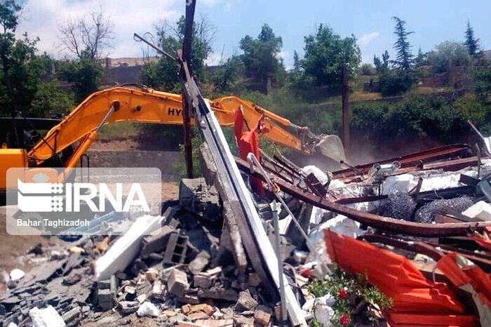 ۵۸ سازه غیرمجاز در استان مرکزی تخریب شد