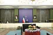 رییس جمهوری از تلاش‌ها و خدمات ارزنده لاریجانی قدردانی کرد