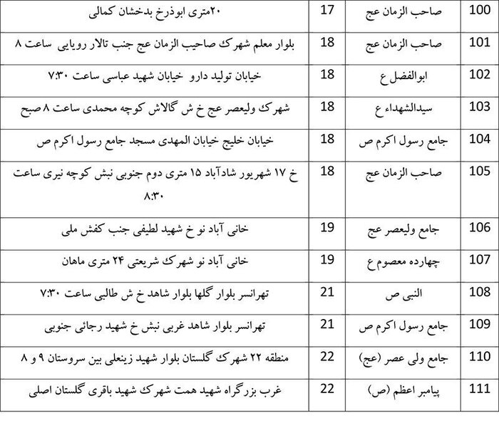 تمهیدات شهرداری برای برگزاری نماز عید سعید فطر در 110 مسجد تهران 7