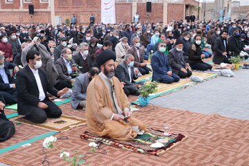 نماز عید فطر در استان اردبیل اقامه شد