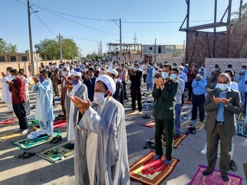 نماز عید سعید فطر در ریگان