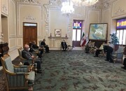 فرماندهان نظامی و انتظامی با علی لاریجانی دیدار کردند