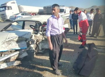 حادثه رانندگی در جاده بوکان - میاندوآب یک کشته بر جا گذاشت