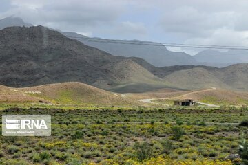 Beautiful nature of roads in southeast Iran