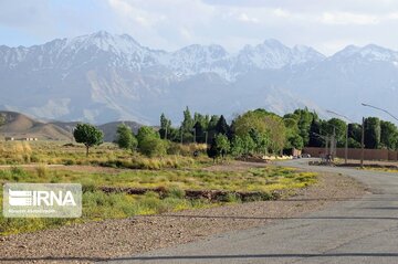 Beautiful nature of roads in southeast Iran