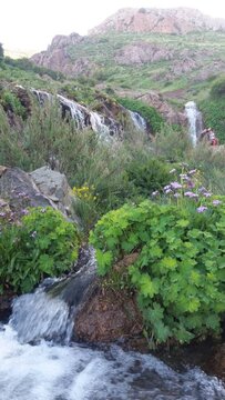 Iran : Chahroud de Khalkhal, terre d'eau et cascade à l’ouest