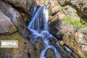 "Bidakan" waterfall, beauty of nature on suburbs of Shahrekord 