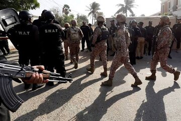 یک داعشی در کراچی به دام افتاد