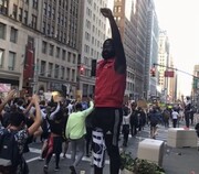 تظاهرات هزاران نیویورکی علیه تبعیض نژادی در آمریکا
