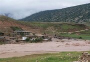 جاری‌شدن سیل به ۳ روستای تکاب خسارت زد