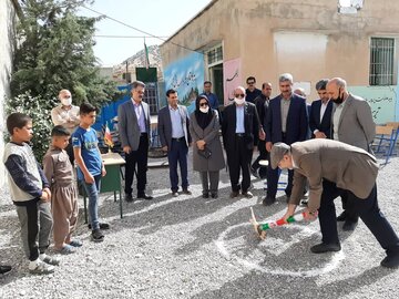 آغاز احداث ۶ مدرسه با مشارکت شرکت هلدینگ میهن در ایلام