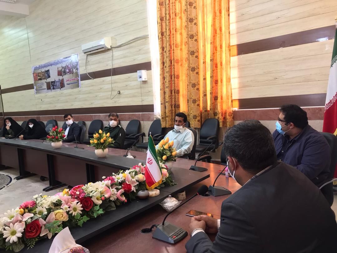 بازار دلگان با هدف کنترل ویروس کرونا تعطیل شد