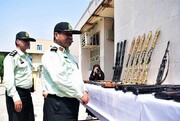 کشف ۱۵۳ قبضه سلاح غیرمجاز در خوزستان