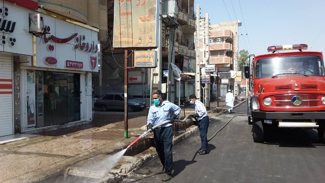 شهردار ایرانشهر: خیابان‌ها و معابر این شهرستان ضدعفونی شد