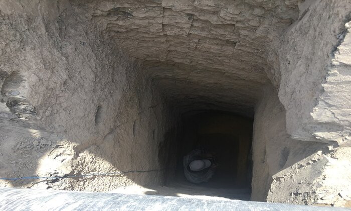 کشف چاه سنگی ساسانی، گمانه زنی‌ها در تپه اشرف اصفهان نتیجه داد