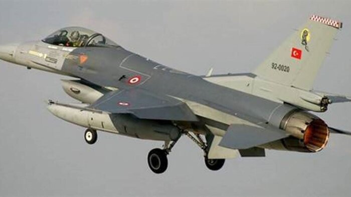 ۸ عضو پ.ک.ک در حمله هوایی ترکیه کشته شدند