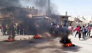 اهالی استان الحسکه سوریه علیه نیروهای وابسته به آمریکا تظاهرات کردند