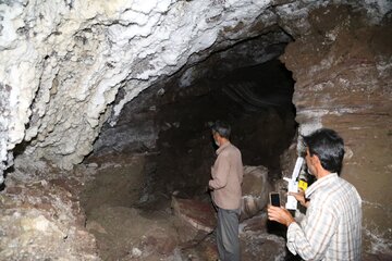 Iran/Bandar Abbas : spectaculaire grotte de sel « Khersin » au sud