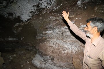 Iran/Bandar Abbas : spectaculaire grotte de sel « Khersin » au sud