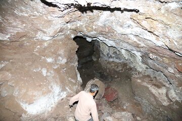 Iran/Bandar Abbas : spectaculaire grotte de sel « Khersin » au sud