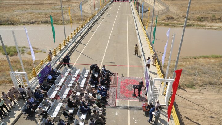 افتتاح پل جدید مرزی سرخس بین ایران و ترکمنستان