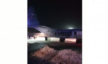 اعلام جزییات هوایپمای سانحه دیده آمریکا در پایگاه التاجی بغداد