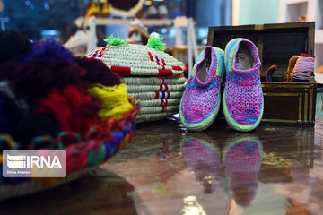 Making traditional shoes “Giveh” in Iran