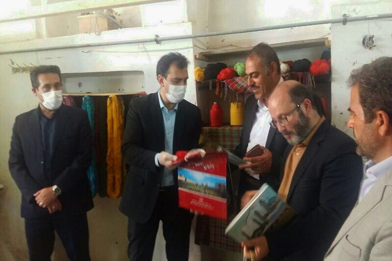 بخش نخست بازارچه صنایع دستی آران‌وبیدگل بهره‌برداری شد
