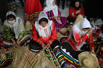 افتتاح خانه حصیر ایران در روستای فشتکه خمام‎