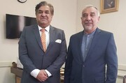 دیدار سفیر پاکستان با نماینده ویژه ایران در امور افغانستان