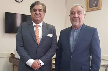 دیدار سفیر پاکستان با نماینده ویژه ایران در امور افغانستان