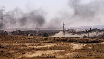 حملات خمپاره‌ای نیروهای ترکیه به روستایی در شمال سوریه