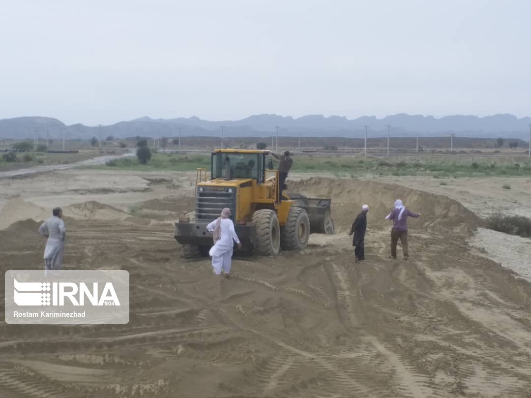 ۲۴ هکتار از اراضی داخل بستر فعال رودخانه در چابهار آزادسازی شد