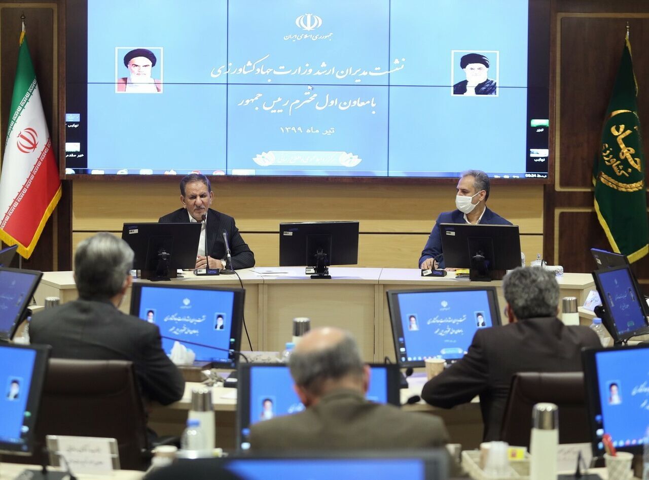 Dschahangiri hebt den Sieg der iranischen Nation in dem von USA eingeleiteten Wirtschaftskrieg hervor Dschahangiri hebt den Sieg der iranischen Nation in dem von USA eingeleiteten Wirtschaftskrieg hervor