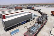 بیش از ۴۰۵ میلیون دلار کالا از مرز مهران به عراق صادر شد