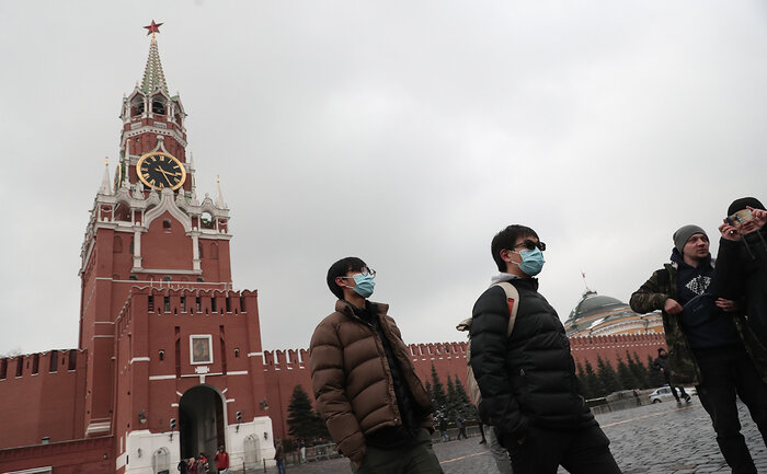 شمار افراد آلوده به ویروس کرونا در روسیه از مرز ۶۰۰ هزار نفر فراتر رفت