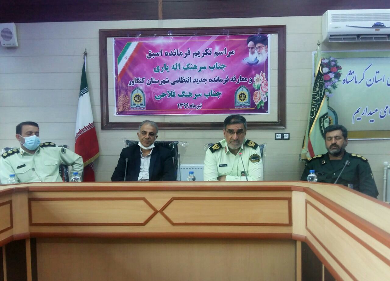 مأموران پلیس شبانه روز برای برقراری امینت تلاش می‌کنند