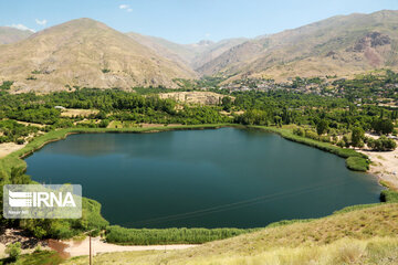 Ovan Lake, beautiful tourism destination in northwest Iran