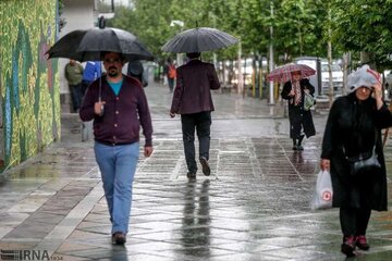 افزایش ۵۴ درصدی بارندگی در شیروان