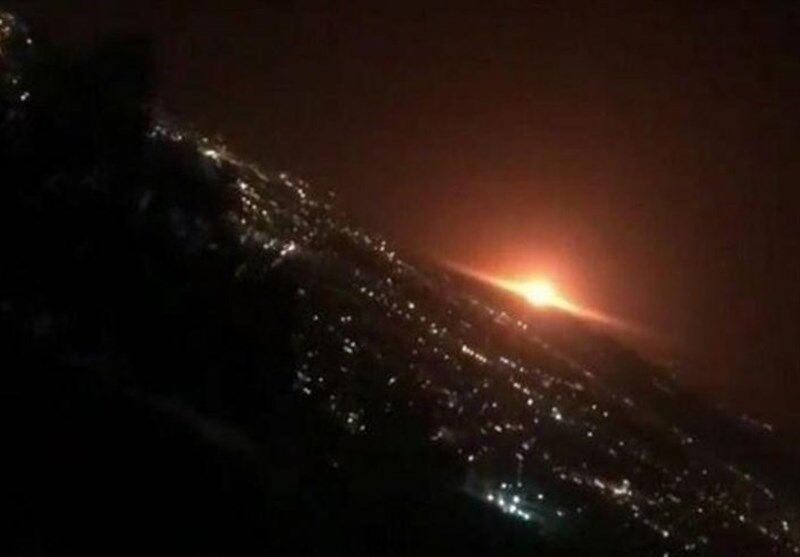 Nach Explosion eines großen Gastanks in Teheran wurden keine Opfer gemeldet Nach Explosion eines großen Gastanks in Teheran wurden keine Opfer gemeldet